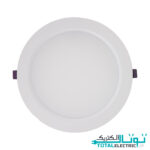 چراغ سقفی گرد توکار 12 وات افراتاب