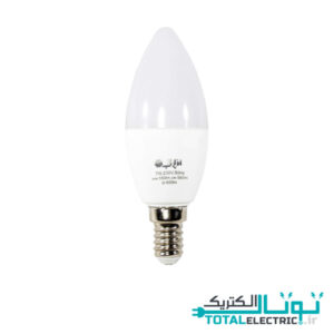 لامپ ال ای دی شمعی 7 وات افراتاب مدل AF-C37-7W پایه E14