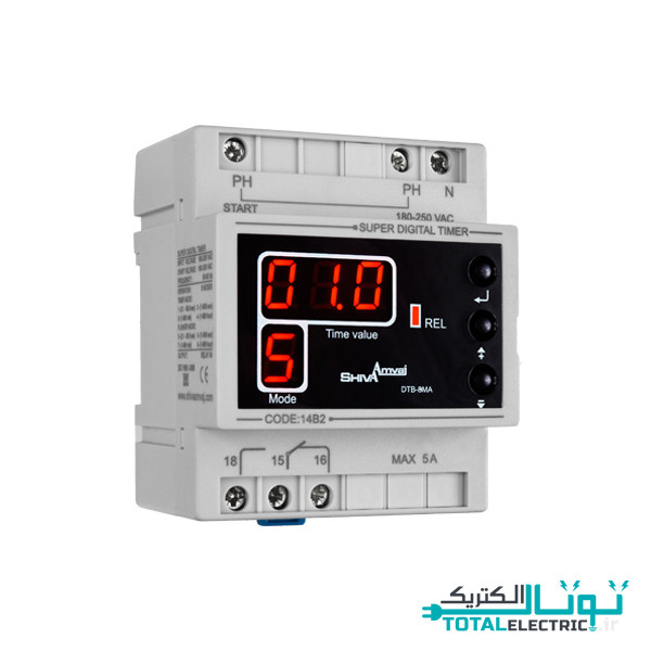سوپر تایمر دیجیتال شیوا امواج