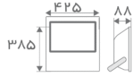 نورافکن ال ای دی 300 وات افراتاب مدل AF-SFL-300W