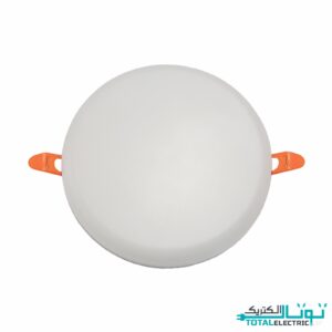 چراغ سقفی توکار گرد 24 وات افراتاب فول لایت سری سایزشو