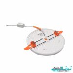 چراغ سقفی توکار گرد 24 وات افراتاب فول لایت سری سایزشو