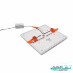 پنل سقفی توکار مربع 36 وات افراتاب فول لایت سری سایزشو