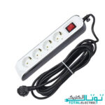چهار راهی ارت دار با کلید پارت الکتریک