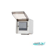 کلید تبدیل بارانی روکار پارت الکتریک مدل آذین کد 2196