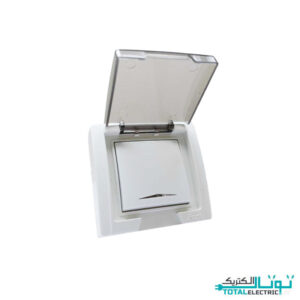 کلید تبدیل بارانی توکار پارت الکتریک مدل آذین کد 7244
