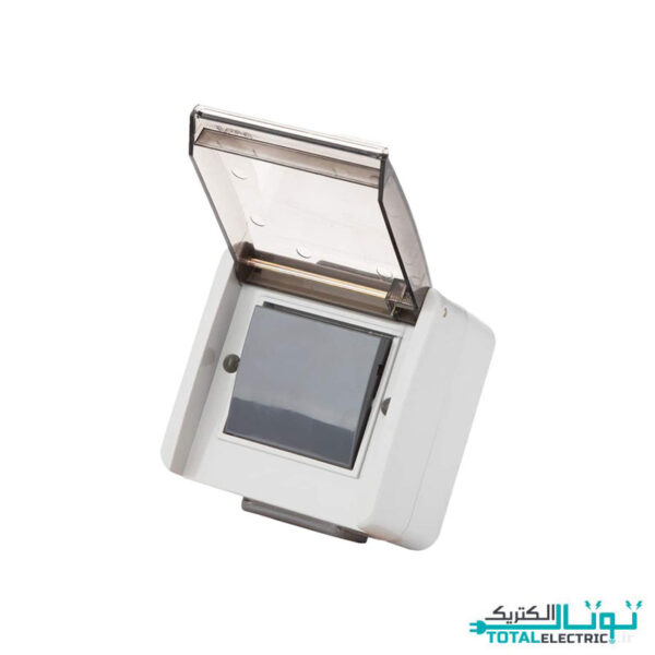 کلید تبدیل بارانی روکار پارت الکتریک مدل آذین کد 2196