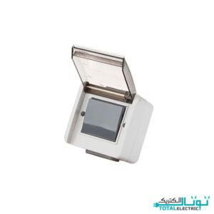 کلید زنگ بارانی روکار پارت الکتریک مدل آذین کد 2197