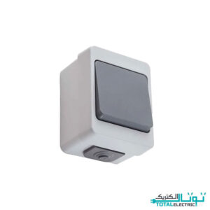 کلید تبدیل بارانی روکار پارت الکتریک مدل برکه کد 72