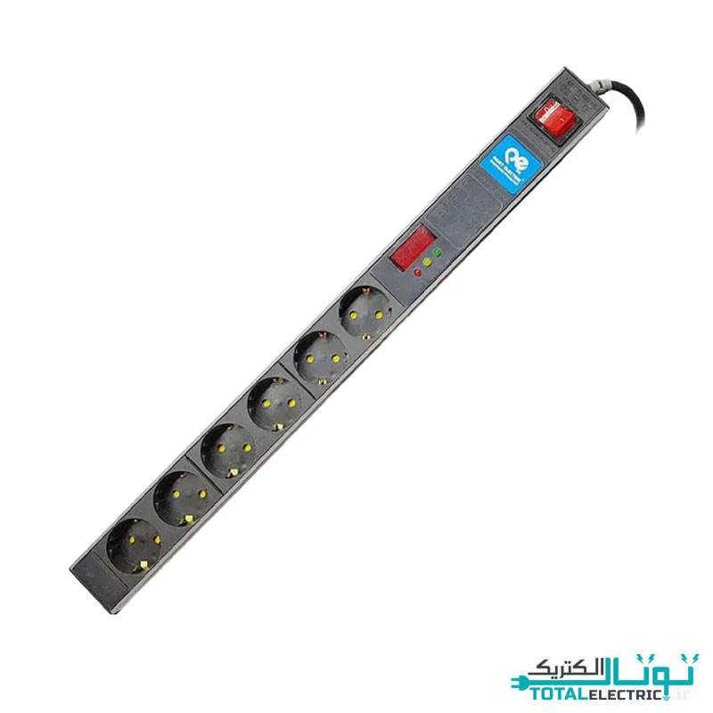 رک‌مونت محافظ 6 خانه دیجیتال پارت الکتریک مدل پارسا