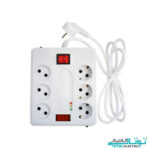 محافظ برق 6 خانه دیجیتالی پارت الکتریک
