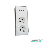 محافظ برق دو خانه آنالوگ پارت الکتریک کد 2834