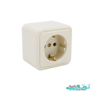 پریز ارت دار روکار پارت الکتریک کد 325