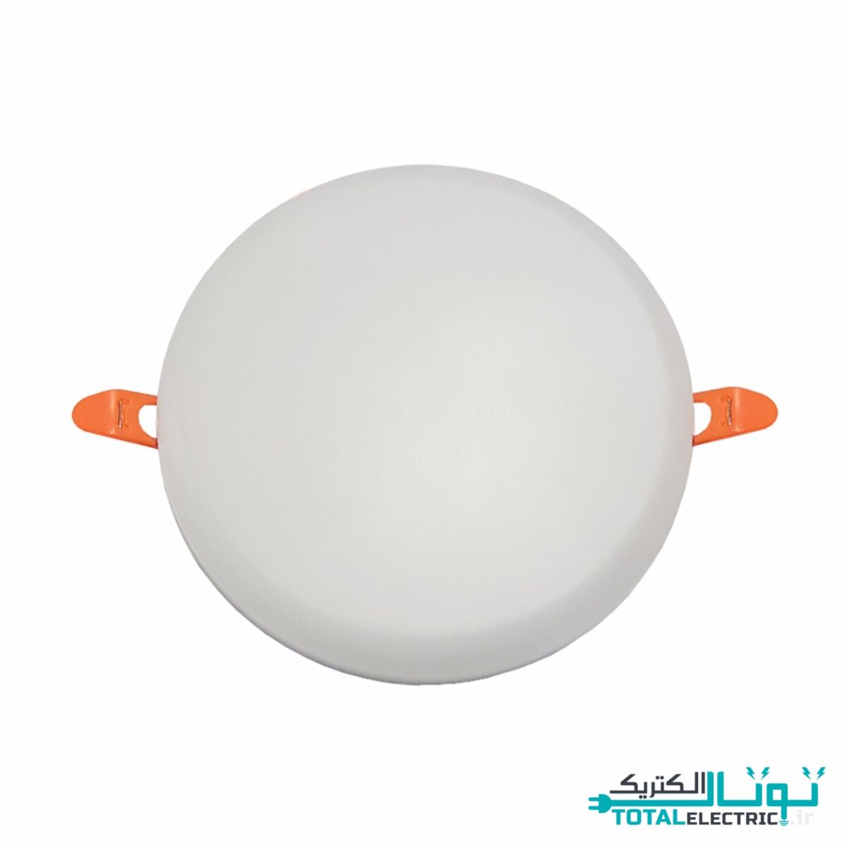 چراغ سقفی توکار گرد 18 وات افراتاب فول لایت سری سایزشو