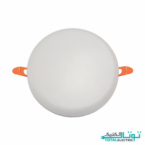 چراغ سقفی توکار گرد 18 وات افراتاب فول لایت سری سایزشو